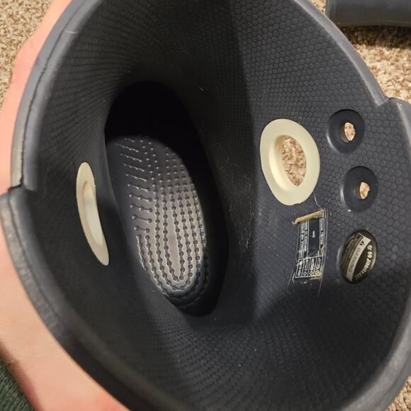 Women's Crocs "Jaunt Shorty" Pull On Rain Boots | Size 5 - Picture 7 of 7